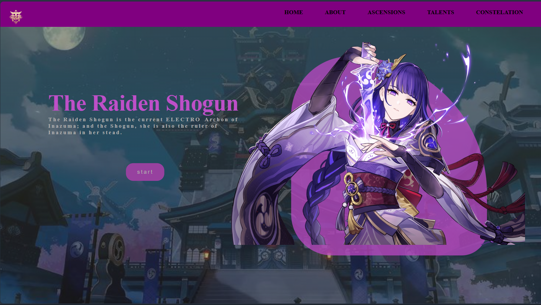 Raiden Shogun Image